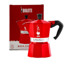 Kawiarka Bialetti Moka Express Nutcracker 3 filiżanki - Czerwona